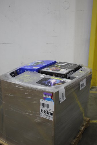 3 Pallets – 57 Pcs – Monitors, All-In-One, Drones & Quadcopters Vehicles, TV Stands, Wall Mounts & Entertainment Centers – Untested Customer Returns – Walmart