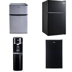 Pallet - 8 Pcs - Bar Refrigerators & Water Coolers, Refrigerators, Freezers - Customer Returns - Galanz, Great Value, Arctic King, Frigidaire