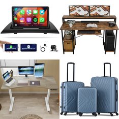 Pallet – 12 Pcs – Unsorted, Office, Luggage, Stereos – Customer Returns – Travelhouse, Bestier, Cometmin, Camecho