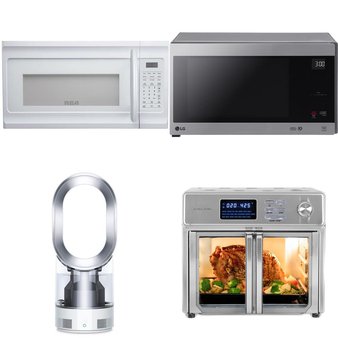 Pallet – 9 Pcs – Microwaves, Toasters & Ovens – Customer Returns – RCA, Panasonic, Kalorik, Meyer Corporation