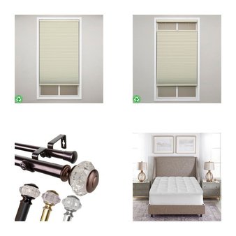 6 Pallets – 685 Pcs – Curtains & Window Coverings, Decor, Sheets, Pillowcases & Bed Skirts, Rugs & Mats – Like New or New Customer Returns – JC Penney