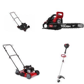 Pallet – 19 Pcs – Trimmers & Edgers, Other, Mowers, Hedge Clippers & Chainsaws – Customer Returns – Hyper Tough, Ozark Trail