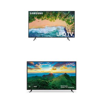 3 Pcs – LED/LCD TVs (70″ – 75″) – Refurbished (GRADE C) – Samsung, VIZIO