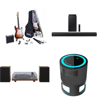 6 Pallets – 152 Pcs – Speakers, Portable Speakers, Powered, Accessories – Customer Returns – onn., Philips, RockJam, SANUS