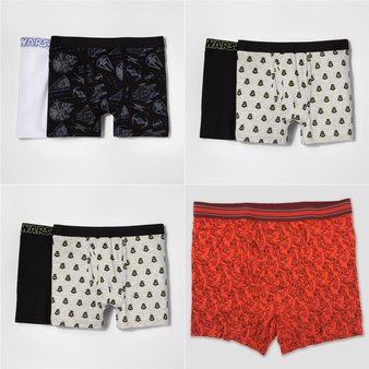 150 Pcs – Underwear & Socks – New – Retail Ready – Star Wars, Nickelodeon
