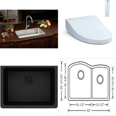 Pallet - 16 Pcs - Kitchen & Bath Fixtures, Hardware, Bath - Customer Returns - Kohler, Toto, ELKAY, TOTO USA