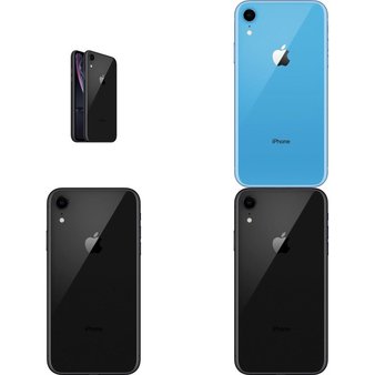 5 Pcs – Apple iPhone XR – Refurbished (GRADE B – Unlocked) – Models: MT092LL/A, MT402LL/A, MT0C2LL/A, MRYY2LL/A
