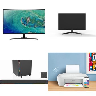 CLEARANCE! Pallet – 20 Pcs – Office Supplies, All-In-One – Open Box Customer Returns – HP, Monster, Onn, ACER