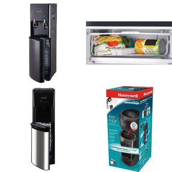 Pallet – 7 Pcs – Bar Refrigerators & Water Coolers, Refrigerators, Humidifiers / De-Humidifiers – Customer Returns – Primo, Igloo, Honeywell