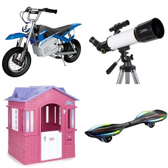 Pallet – 8 Pcs – Optics / Binoculars, Outdoor Play, Not Powered, Powered – Customer Returns – National Geographic, Little Tikes, Razor
