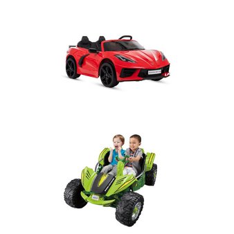 Pallet – 2 Pcs – Vehicles – Customer Returns – Fisher-Price, Huffy