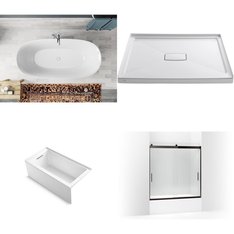 Pallet - 4 Pcs - Kitchen & Bath Fixtures, Hardware - Customer Returns - Kohler, Sterling