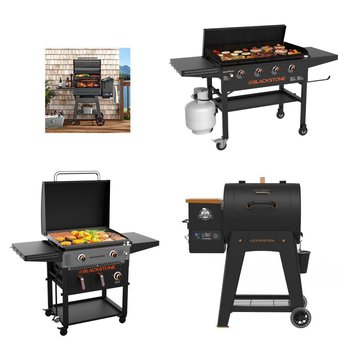 12 Pallets – 62 Pcs – Grills & Outdoor Cooking, Unsorted – Customer Returns – Blackstone, Expert Grill, Pit Boss, Mm