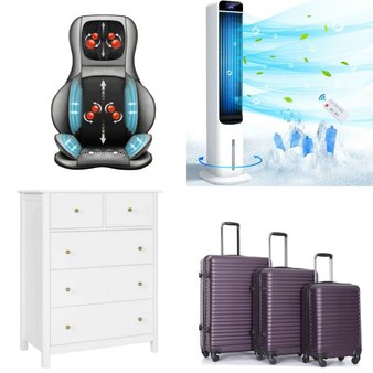 Pallet – 13 Pcs – Unsorted, Living Room, Luggage, Massagers & Spa – Customer Returns – Travelhouse, Comfier, Cozy Home, Fairyland