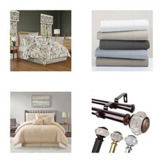 3 Pallets - 521 Pcs - Curtains & Window Coverings, Rugs & Mats, Sheets, Pillowcases & Bed Skirts, Bath - Like New or New Customer Returns - JC Penney