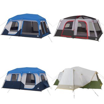 Pallet – 22 Pcs – Camping & Hiking – Customer Returns – Ozark Trail, Slumberjack, Coleman