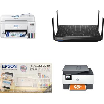 Pallet – 30 Pcs – All-In-One, Laser, Inkjet, Projector – Customer Returns – HP, Brother, iLive, EPSON