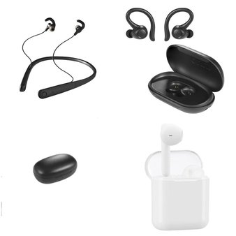 Pallet – 153 Pcs – In Ear Headphones, Networking, All-In-One, Accessories – Customer Returns – onn., Onn, BOSE, Canon