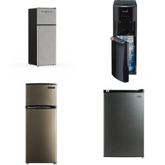 6 Pallets - 35 Pcs - Bar Refrigerators & Water Coolers, Freezers, Refrigerators, Humidifiers / De-Humidifiers - Customer Returns - HISENSE, Primo, Galanz, Primo Water