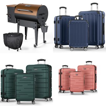 Pallet – 16 Pcs – Luggage, Grills & Outdoor Cooking – Customer Returns – Sunbee, Travelhouse, Zimtown, KingChii
