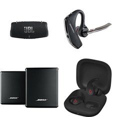 Pallet - 124 Pcs - In Ear Headphones, Audio Headsets, Speakers - Open Box Customer Returns - onn., Turtle Beach, Skullcandy, Apple