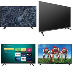 1 Pallet - 16 Pcs - TVs - Tested Not Working (Cracked Display) - HISENSE, TCL, RCA, LG
