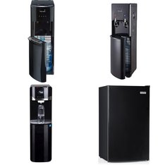 Pallet - 10 Pcs - Bar Refrigerators & Water Coolers, Freezers, Refrigerators - Customer Returns - HISENSE, Primo Water, Primo, Igloo