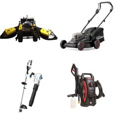 Pallet - 12 Pcs - Mowers, Trimmers & Edgers, Unsorted, Pressure Washers - Customer Returns - Hyper Tough, Stanley, Ozark Trail, Hart