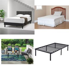 CLEARANCE! Pallet - 22 Pcs - Decor, Bedroom, Office, Mattresses - Overstock - Mainstays, Sterilite