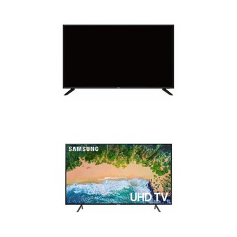 8 Pcs – LED/LCD TVs (42″ – 43″) – Refurbished (GRADE C) – Onn, Samsung