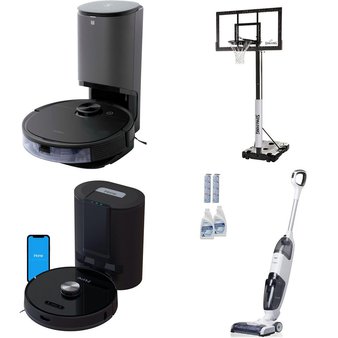 Pallet – 15 Pcs – Vacuums, Power Tools, Outdoor Sports, Accessories – Customer Returns – Ecovacs Robotics, Tineco, iHOME, Hart