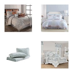 6 Pallets - 968 Pcs - Curtains & Window Coverings, Bedding Sets, Decor, Kitchen & Dining - Like New or New Customer Returns - JC Penney