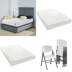 Pallet - 12 Pcs - Mattresses, Covers, Mattress Pads & Toppers, Bedroom, Dining Room & Kitchen - Overstock - Spa Sensations, Serta