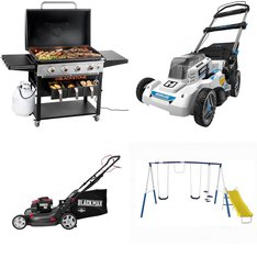 Pallet - 6 Pcs - Mowers, Trimmers & Edgers, Grills & Outdoor Cooking, Outdoor Play - Customer Returns - Black Max, Hyper Tough, Blackstone, XDP Recreation