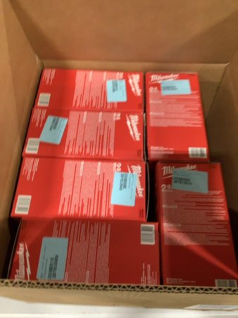 1 Parcel Box – 6 Pcs – Milwaukee Tools – Untested Customer Returns – Major Retailer