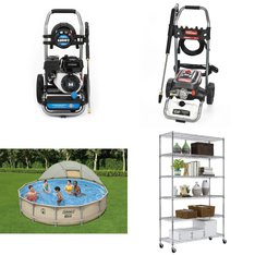 Pallet - 9 Pcs - Pressure Washers, Hardware, Pools & Water Fun, Storage & Organization - Customer Returns - Cosco, Hyper Tough, Hart, Coleman