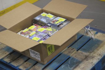 1 Parcel Box – 123 Pcs – DVD Discs – NEW/SEALED Products – Walmart
