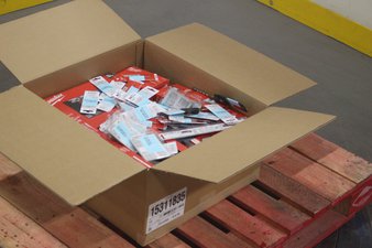 3 Parcel Boxes – 294 Pcs – Tool Accessories, Power Tools – Conditionally Assessed Milwaukee Tools Returns (Conditions in Manifest)