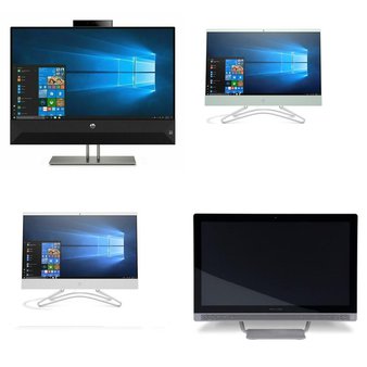 Pallet – 46 Pcs – Desktop Computers – Salvage – HP, DELL, ACER, LENOVO
