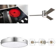 Pallet - 10 Pcs - Lighting & Light Fixtures, Automotive Parts, Accessories, Ovens / Ranges - Hudson Valley Lighting, Bradford White, Kichler Lighting, Frigidaire
