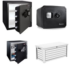 Pallet - 10 Pcs - Safes, Home Security & Safety, Exercise & Fitness, Office - Customer Returns - SentrySafe, Sentry, Champion Sports, Lifetime