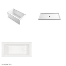 Pallet – 3 Pcs – Hardware, Kitchen & Bath Fixtures, Bath – Customer Returns – Kohler, Signature Hardware