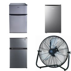 Pallet - 11 Pcs - Fans, Refrigerators, Bar Refrigerators & Water Coolers, Single Cup Brewers - Overstock - Mainstays, Arctic King
