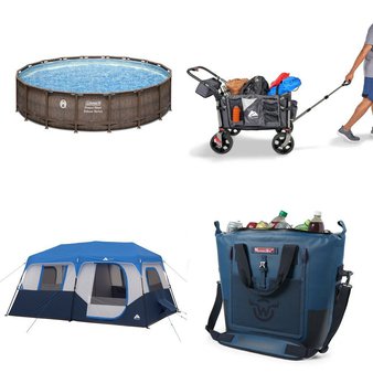 Pallet – 10 Pcs – Camping & Hiking, Unsorted, Pools & Water Fun – Customer Returns – Ozark Trail, MooseJaw, Coleman