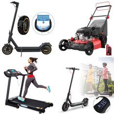 Pallet - 14 Pcs - Powered, Exercise & Fitness, Vehicles, Cycling & Bicycles - Customer Returns - Naipo, MotorGenic, AOVOPRO, Costway