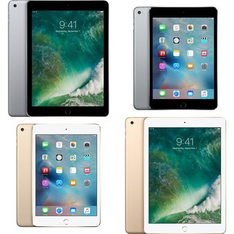 102 Pcs – Apple iPads – Refurbished (GRADE A – Original Box) – Models: MP2F2LL/A, MK9Q2LL/A, MK9N2LL/A, MPGT2LL/A