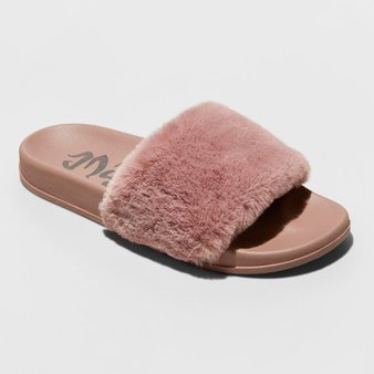 100 Pcs – Mad Love Women’s Phoebe Slide Sandal, Size: 8, Mauve – Comfortable – New – Retail Ready
