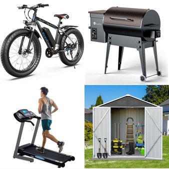 Pallet – 10 Pcs – Trampolines, Grills & Outdoor Cooking, Patio, Cycling & Bicycles – Customer Returns – KingChii, TRIPLE TREE, Ainfox, VIVI