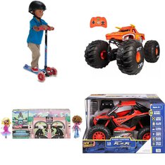Pallet - 19 Pcs - Not Powered, Vehicles, Trains & RC, Dolls, Baby Toys - Customer Returns - Huffy, Jetson, Adventure Force, Halo
