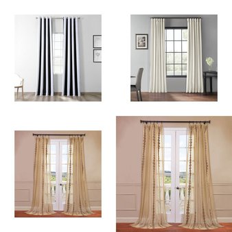 CLEARANCE! Pallet – 302 Pcs – Curtains & Window Coverings, Decor, Bath, Earrings – Mixed Conditions – Eclipse, Fieldcrest, Sun Zero, No. 918